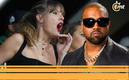 Swift y West viven otro capítulo de su rivalidad. (Fotos: Reuters y AFP)