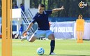 Mateo Levy entrenando rumbo el siguiente partido (Foto: @CruzAzul)