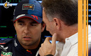 Checo Pérez tuvo una buen test en Bahréin. (Foto: AFP)