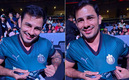 Alexandre Pantoja con la playera de Chivas. (FOTO: José Moreno)