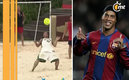 Ronaldinho sigue haciendo jugadas espectaculares. (Foto: Especial)
