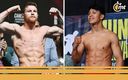 Canelo y Munguía. (Imago7 y @jaimemunguiaoficial)