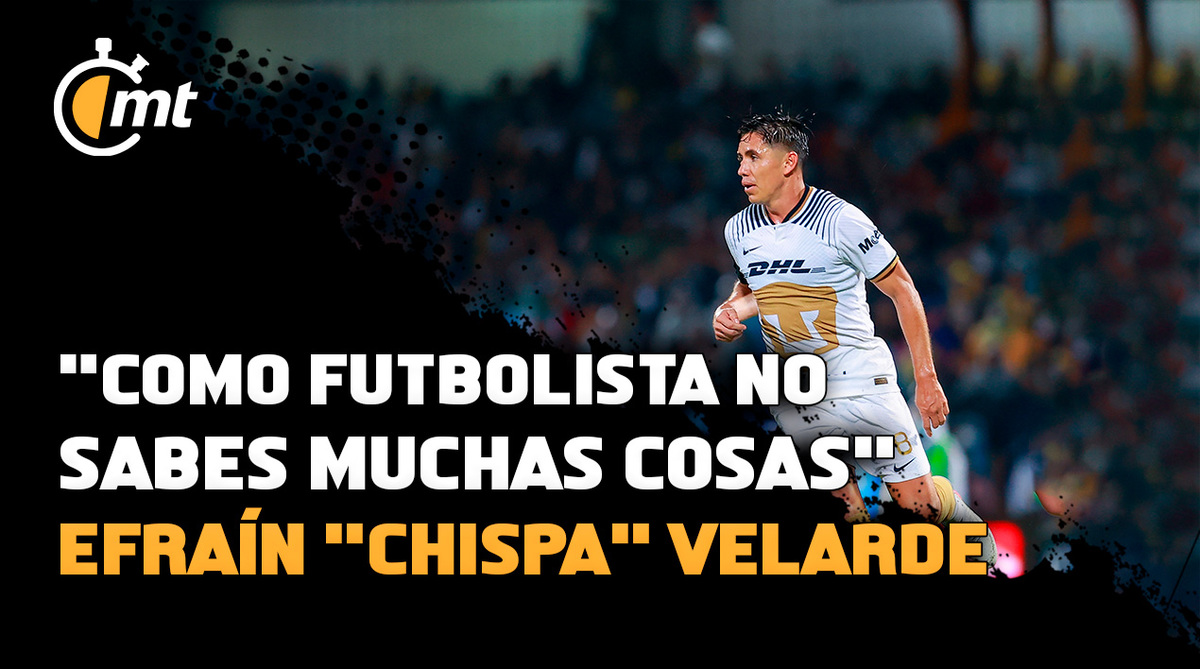 Chispa Velarde: Como futbolista no sabes muchas cosas
