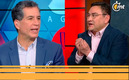 Alarcón y Pietrasanta tuvieron su primer cruce en ESPN. (Captura)