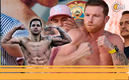 Edgar Berlanga, listo para Canelo Álvarez. (Fotos: Mexsport y @edgarberlanga)