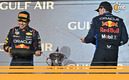 Checo Pérez y Verstappen hicieron el 1-2. (Foto: AFP)