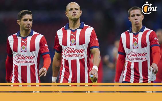 Chivas vivió un partido de pesadilla en el Estadio Azteca (Foto: Imago7)