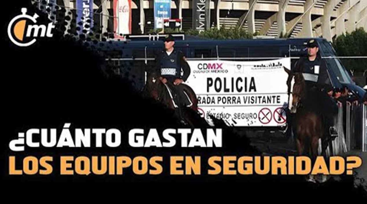 ¿cuánto gastan los clubes de la Liga MX en seguridad?
