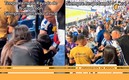 Varios fans de Rayados consolaron a un pequeño seguidor de Pumas (Twitter)
