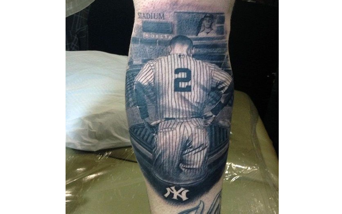Y para los fans de Derek Jeter, esta joya