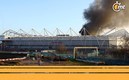 Se registró un incendió muy cerca del St. Mary's Stadium (Reuters)