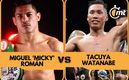 ‘Micky’ Román vs Tacuya Watanabe