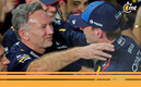 Christian Horner felicitó a Verstappen por su triunfo en Arabia Saudita. (Foto: AFP)