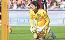 Ochoa, en un juego de Salernitana (EFE)