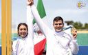 Mariana Arceo y Duilio Carrillo. (@OlimpismoMex)