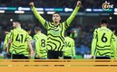 Arsenal quedó líder de la Premier League (Foto X: @kaihavertz29)