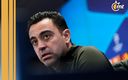 Xavi en rueda de prensa. (EFE)