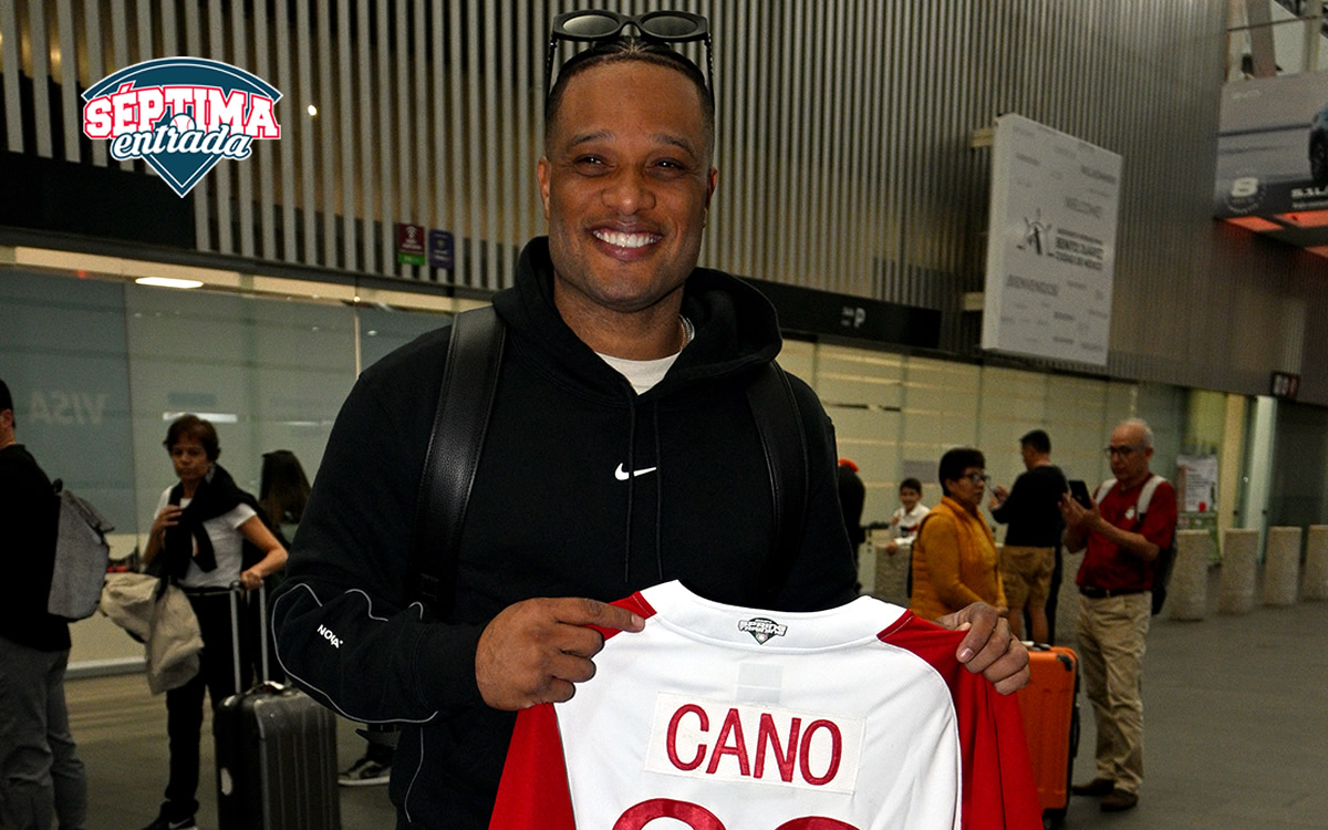 Robinson Canó llega a México para entrenar con los Diablos Rojos