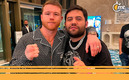 Luis R. Conríquez junto al Canelo Álvarez. (Foto: Instagram @luisrconriquezoficial)