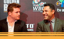Canelo Álvarez y De la Hoya hoy están distanciados. (Foto: Mexsport)