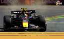 Checo Pérez fue sexto en la Práctica Libre 1 (Foto: AFP)