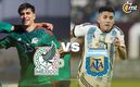 Dónde VER México vs Argentina sub 23