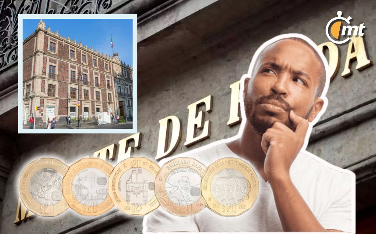Monte de Piedad Cuánto paga por la monedas conmemorativas de 20 pesos