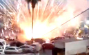 Así se vivió la explosión por la pirotecnia en el Universitario.
