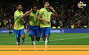 Brasil rescató el empate ante España. (Foto: AFP)