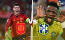 Dónde VER España vs Brasil