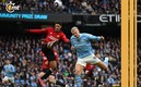Manchester City se apuntó el clásico ante Manchester United (AFP)