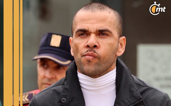 Dani Alves pagó una fianza de 1 MDE para salir de la cárcel (Reuters)
