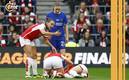 Frida Maanum sufrió el desmayo en pleno partido de futbol (Reuters)