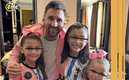Lionel Messi convivió con las hijas de Neri Cardozo (Foto: Instagram @neri_cardozo18)