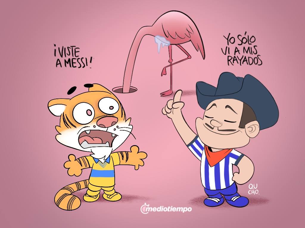Yo solo vi a mis Rayados