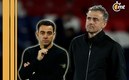 Luis Enrique elogió a Xavi Hernández (AFP | Reuters)