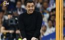 Xavi reclama al árbitro en el Clásico Español (EFE)