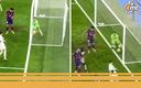 Las últimas imágenes compartidas del gol fantasma del Barcelona. (Capturas)