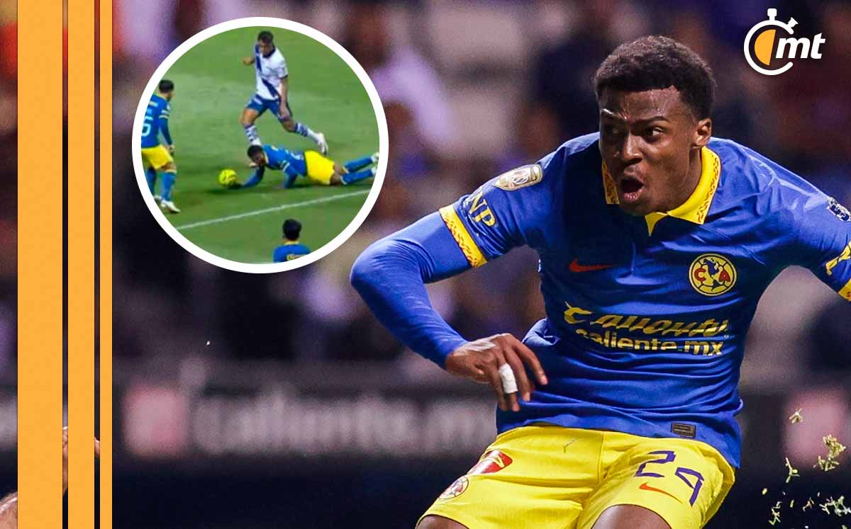 En el Puebla vs América hubo polémica (Mexsport | Twitter)