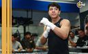 Munguía, en un entrenamiento (Golden Boy)
