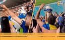 Perrito animó a Boca Juniors en las gradas (Twitter)