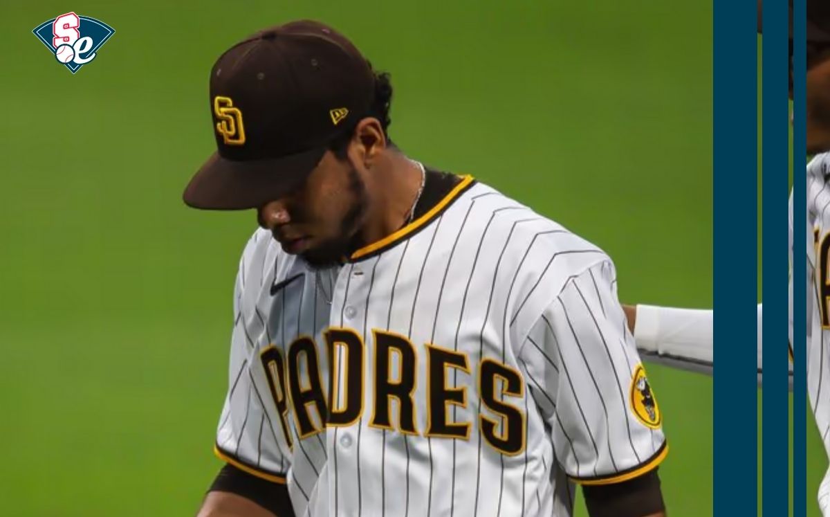 Luis Patiño volvió para su 2a estancia en Padres sin poder haber lanzado un juego en MLB. (X: Padres)