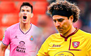 César Montes y Memo Ochoa han sufrido varios descensos en el futbol de Europa (Foto: Especial)