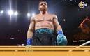 Canelo Álvarez, en el ring contra Munguía (AFP)