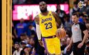 LeBron James, en un juego con los Lakers (Reuters)
