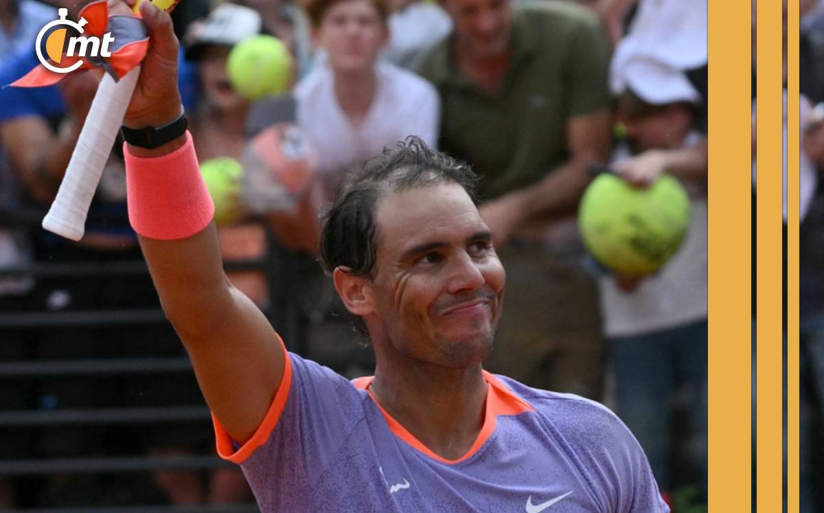 Nadal avanza en Masters de Roma y dice sentirse bien (AFP).