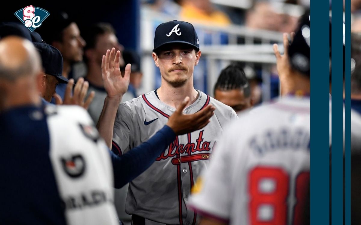 Max Fried lanzó 7.0 entradas sin hit este sábado en MLB. (AP)