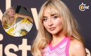 Sabrina Carpenter celebra su cumpleaños con meme de Leonardo DiCaprio