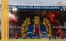 Tifo de Kylian Mbappé en el Parque de los Príncipes (EFE)