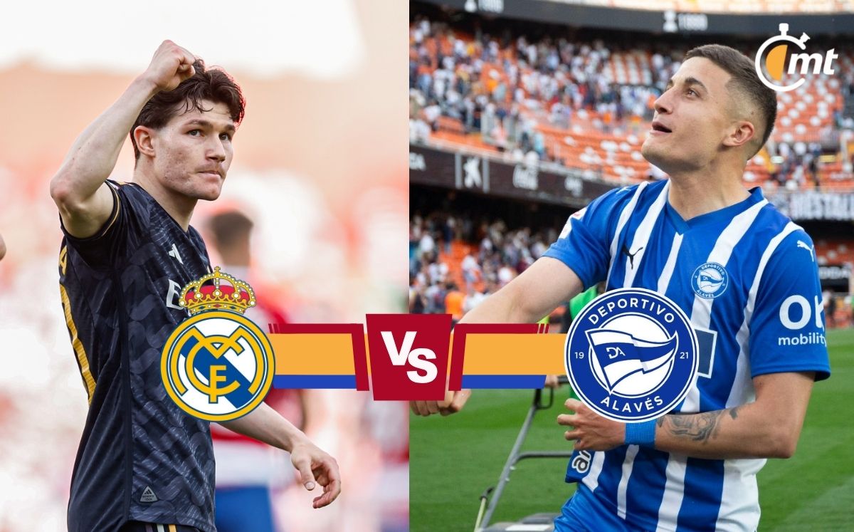 Real Madrid vs Alavés; horario y dónde ver HOY LaLiga